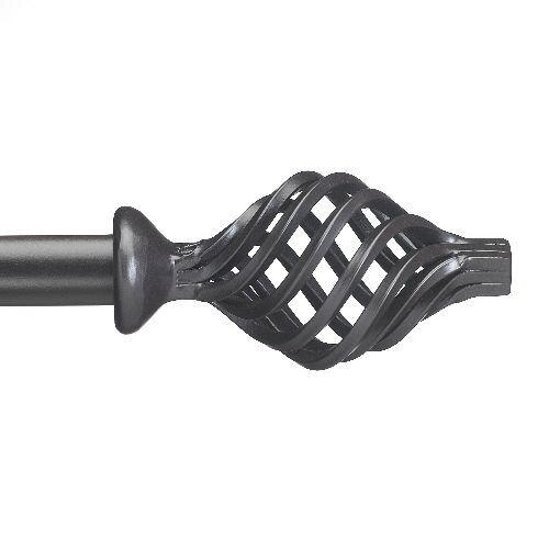 American Blinds: Legacy 1 Inch Custom Wrought Iron Drapery Hardware